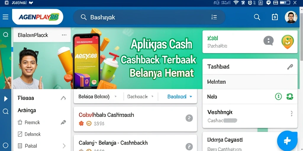 Antarmuka AGENPLAY88 yang intuitif untuk mendapatkan cashback.