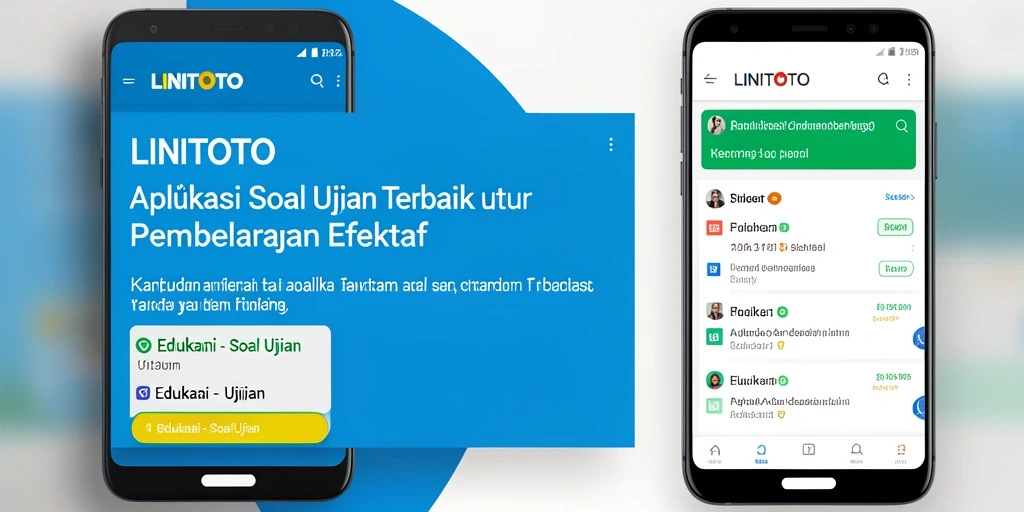 Antarmuka aplikasi LINITOTO yang menarik dan edukatif.